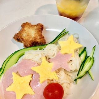 七夕に★そうめん